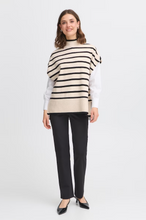 Load image into Gallery viewer, FRANSA<BR>
Bitte Knit Jumper<BR>
Stone<BR>