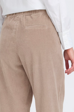 Load image into Gallery viewer, FRANSA<BR>
Salomi Cord Trousers<BR>
Sand<BR>