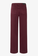 Load image into Gallery viewer, MORE AND MORE<BR>
Five Pocket Denim Jeans<BR>
Burgundy<BR>