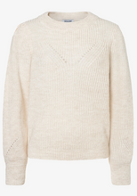 Load image into Gallery viewer, MORE AND MORE<BR>
Ribbed Knit Jumper<BR>
Cream<BR>