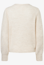 Load image into Gallery viewer, MORE AND MORE<BR>
Ribbed Knit Jumper<BR>
Cream<BR>