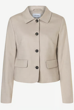 Load image into Gallery viewer, MORE AND MORE<BR>
Short Blazer<BR>
Dust Melange<BR>