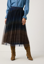 Load image into Gallery viewer, MORE AND MORE<BR>
Mesh Skirt<BR>
Navy<BR>