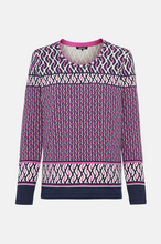 Load image into Gallery viewer, OLSEN<BR>
Shirt with Panneaux Print<BR>
Orchid<BR>