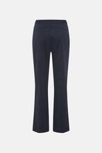 Load image into Gallery viewer, OLSEN<BR>
Bootcut Pants<BR>
Navy<BR>