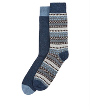 Load image into Gallery viewer, BARBOUR<BR>
2 Pack Wool Socks<BR>
10 - 12<BR>