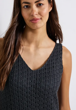 Load image into Gallery viewer, STREET ONE<BR>
Lace Dress<BR>
Navy<BR>