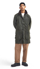 Load image into Gallery viewer, BARBOUR<BR>
Border Wax Jacket<BR>
Sage<BR>