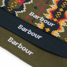 Load image into Gallery viewer, BARBOUR<BR>
Box of 3 Socks<BR>
Classic 7-11<BR>