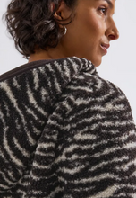 Load image into Gallery viewer, STREET ONE<BR>
Teddy Fleece Jacket<BR>
Brown<BR>