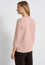 Load image into Gallery viewer, STREET ONE<BR>
V Neck Top<BR>
Blush<BR>