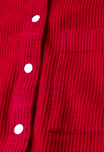 Load image into Gallery viewer, STREET ONE<BR>
Cord Shirt<BR>
Red<BR>