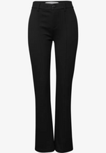 Load image into Gallery viewer, STREET ONE<BR>
Twill Bootcut Trousers<BR>
Black<BR>