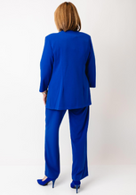 Load image into Gallery viewer, VIA VENETO<BR>
3 Piece Suit Set<BR>
Royal<BR>