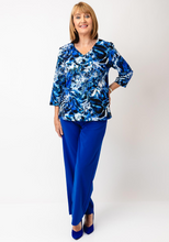 Load image into Gallery viewer, VIA VENETO<BR>
3 Piece Suit Set<BR>
Royal<BR>