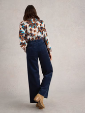 Load image into Gallery viewer, WHITE STUFF<BR>
Belle Cord Trousers<BR>
Navy<BR>