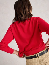 Load image into Gallery viewer, WHITE STUFF<BR>
Lulu Cardigan<BR>
Red, Plum<BR>