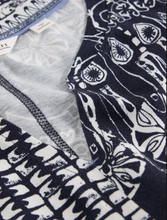 Load image into Gallery viewer, WHITE STUFF<BR>
Nelly Tee Notch Neck<BR>
Multi<BR>