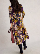 Load image into Gallery viewer, WHITE STUFF<BR>
Rua Shirt Dress<BR>
Navy Multi<BR>