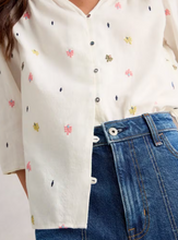 Load image into Gallery viewer, WHITE STUFF<BR>
Rae Cotton Top<BR>
Ivory<BR>