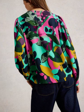 Load image into Gallery viewer, WHITE STUFF<BR>
Ulla Top<BR>
Pink Multi<BR>