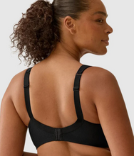 Load image into Gallery viewer, NATURANA<BR>
Non Wire Natural Bra<BR>
Black<BR>