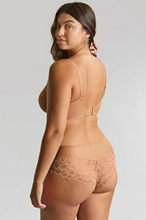 Load image into Gallery viewer, PANACHE<BR>
Allure Full Brief<BR>
Azure Blue, Honey & Navy <BR>