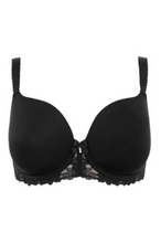 Load image into Gallery viewer, POUR MOI<BR>
Sofia Padded T-Shirt Bra<BR>
Black, Latte<BR>