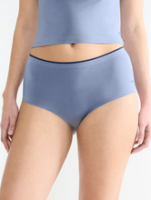 Load image into Gallery viewer, SLOGGI<BR>
Go Sense High Waist 2 Pack Briefs<BR>
Black, Blue, Pink<BR>