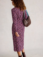 Load image into Gallery viewer, WHITE STUFF<BR>
Annie Jersey Dress<BR>
Pink Multi<BR>