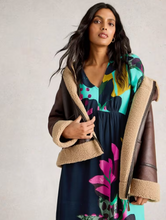 Load image into Gallery viewer, WHITE STUFF<BR>
Lucy Midi Dress<BR>
Pink Multi<BR>