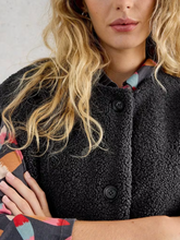 Load image into Gallery viewer, WHITE STUFF<BR>
Borg Fleece Gilet<BR>
Charcoal<BR>