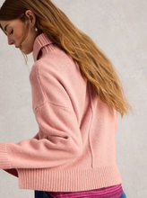Load image into Gallery viewer, WHITE STUFF<BR>
Marianne Jumper<BR>
Dusty Pink<BR>