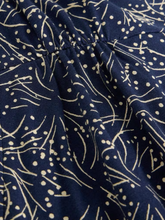 Load image into Gallery viewer, WHITE STUFF<BR>
Tallie Jersey V Neck Dress<BR>
Navy Print<BR>