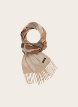 Load image into Gallery viewer, FRAAS<BR>
Cashmink Scarf with Graphic Oval Patterns<BR>
174, 524<BR>