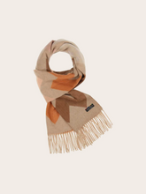 Load image into Gallery viewer, FRAAS<BR>
Cashmink Scarf with Graphic Zigzag Patterns<BR>
174, 375<BR>