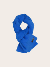 Load image into Gallery viewer, FRAAS<BR>
Furry Scarf<BR>
Cyber blue<BR>