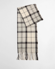 Load image into Gallery viewer, BARBOUR<BR>
Dover Scarf/Hat Set<BR>
Monochrome Tartan<BR>