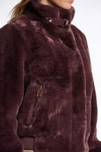 Load image into Gallery viewer, RINO AND PELLE<BR>
Ambra Fun Fur Jacket<BR>
Chocolate Bean<BR>