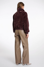 Load image into Gallery viewer, RINO AND PELLE<BR>
Ambra Fun Fur Jacket<BR>
Chocolate Bean<BR>