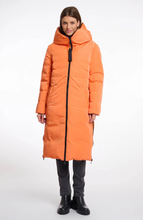 Load image into Gallery viewer, RINO AND PELLE<BR>
Keila Reversible Coat<BR>
Choco Beans and Orange<BR>
