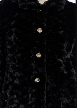 Load image into Gallery viewer, RINO AND PELLE<BR>
Vie Funfur Jacket<BR>
Black<BR>