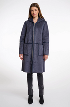 Load image into Gallery viewer, RINO AND PELLE<BR>
Ova Reversible Coat<BR>
Night Grey<BR>
