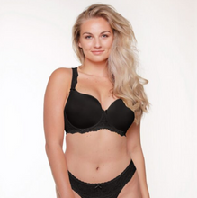 Load image into Gallery viewer, LINGADORE <BR>
Daily Underwire, T-Shirt Bra <BR>
Black, Blush <BR>