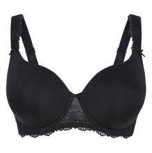 Load image into Gallery viewer, LINGADORE <BR>
Daily Underwire, T-Shirt Bra <BR>
Black, Blush <BR>