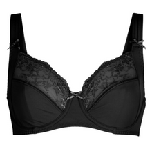 Load image into Gallery viewer, LINGADORE <BR>
Daily, Under Wire, Non Padded Bra <BR>
Black, Blush <BR>