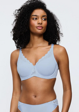 Load image into Gallery viewer, TRIUMPH<BR>
Amourette Bra<BR>
Black, Baby Blue<BR>