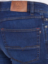 Load image into Gallery viewer, ANDRE<BR>
Sanchez Denim Jeans<BR>
Black/Blue, Clean, Worn<BR>