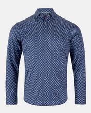 Load image into Gallery viewer, ANDRE<BR>
Nevada Long Sleeve Shirt<BR>
Tan, Burgundy<BR>