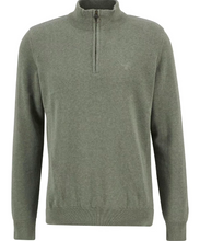 Load image into Gallery viewer, BARBOUR<BR>
Cotton Half Zip Jumper<BR>
Navy<BR>